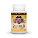 Fuente Natural Resveratrol, para el envejecimiento cardíaco y saludable* - 200 mg- 60 cápsulas vegetarianas
