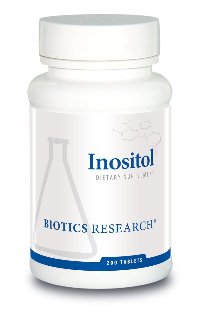 Biotics Research Inositol Corn Free, Metabolic Support, Brain Health, Nootropics, Restful Sleep, Mood Support, Hormonal Balance, Mujer Health, 200 Tablets