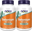 AHORA Suplementos, Selenium (L-Selenomethionine) 100 mcg, Mineral esencial*, 250 Tabletas (Pack of 2)