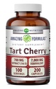 Amazing Formulas Tart Cherry Extract 700 Mg Extract (10:1) Por Serving Capsules Suplemento Silencio Equivalente a 7000 Mg ← Non-GMO TEN Gluten Free ← Made in USA (1 Pack  200 Count)