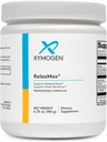 XYMOGEN RelaxMax Drink Mix - Promueve la relajación + resistencia al estrés - Taurine Powder con Magnesium, Myo-Inositol, GABA, L-Theanine - Unflavored Mood Support Supplement (6.35 oz)