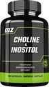 Choline e Inositol 1200 mg por Serving - 120 cápsulas - 2 meses Suministro - Suplemento dietético para apoyar la claridad mental y la relajación - por MZ