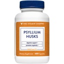 The Vitamin Shoppe Psyllium Husks Plantago Ovata Fiber Supplement (600 Capsules)