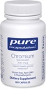 Pure Encapsulations Chromium (Picolinate) 200 mcg Silencioso Suplemento hipoalergénico para Lipid saludable y metabolismo carbohidrato*  180 Capsules
