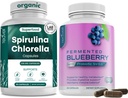 Spirulina Chlorella y Blueberry Capsules