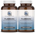 FlamasilTM (2 Pack)- for Healthy Inflammation Response* ← Multi-Herbal Pain Reliever* y Joint Aid ¦ Bio-Enhanced Turmeric, Boswellia, Resveratrol, and More TEN 13-in-1 Superfood Antioxidants