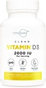 Tipo Zero Vitamina D3 2000 iu, 240 Softgels - No GMO & Gluten Gratis