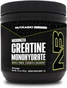 NutraBio Pure Micronized Creatine Monohydrate Powder Supplement, Unflavored, (150 g) - Supports Bulk Muscle Energy, Recovery, and Strength - HPLC Tested Creatine Powder Suplemento para Hombres y Mujeres
