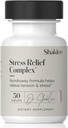Shaklee - Stress Relief Complex - Calming Blend of L-theanine, Ashwagandha, Beta-sitosterol y L-tyrosine - Promueve la relajación sin somnolencia - 1 Caplet Daily - Adultos Suplemento - 30 Caplets