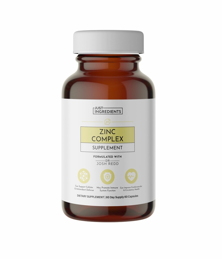 Complejo de zinc – Suplemento altamente absorbible con Picolinate &amp; Bisglycinate, Plus Quercetin, Resveratrol, L-Histidine & Copper – Soporta la función de inmuno, la piel, la energía y la salud celular
