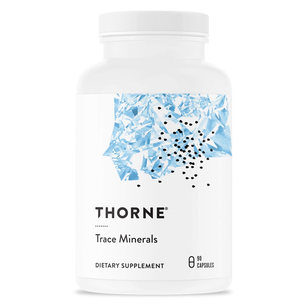THORNE RESEARCH - Trace Minerals (Zn/Mn/Cr/Se/Mo/V) - 90's [Salud y Belleza]