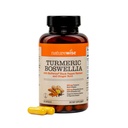 NatureWise Turmeric Boswellia Supplement with BioPerine & Organic Ginger Root - Organic Turmeric 900mg + Boswellia Extract 600mg - Non-GMO, Vegan, USA Fabricado - 60 cápsulas[30-Day Supply]