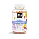 365 por Whole Foods Market, Omega-3 Kids' Gummy, Natural Raspberry Lemonade Flavor, 120 Conde