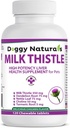 Esteto de leche para perros con suplemento de salud de alta potencia para mascotas (120 fichas)