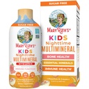 Kids Liquid Nighttime Multimineral by MaryRuth's ← Bone Health ← Immune Función de Inmunidad tención Bebida Suplemento para niños Vitaminas Silencioso Magnesio Silencio Vegan ¦ Sugar Free ← 30-180 Servings  15.22 fl oz