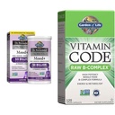 Jardín de la vida Dr. Probióticos Formulados Mood+ Acidophilus Probiótico Suplemento &amp; Complejo de vitamina B - Complejo de vitamina B - 120 cápsulas veganos