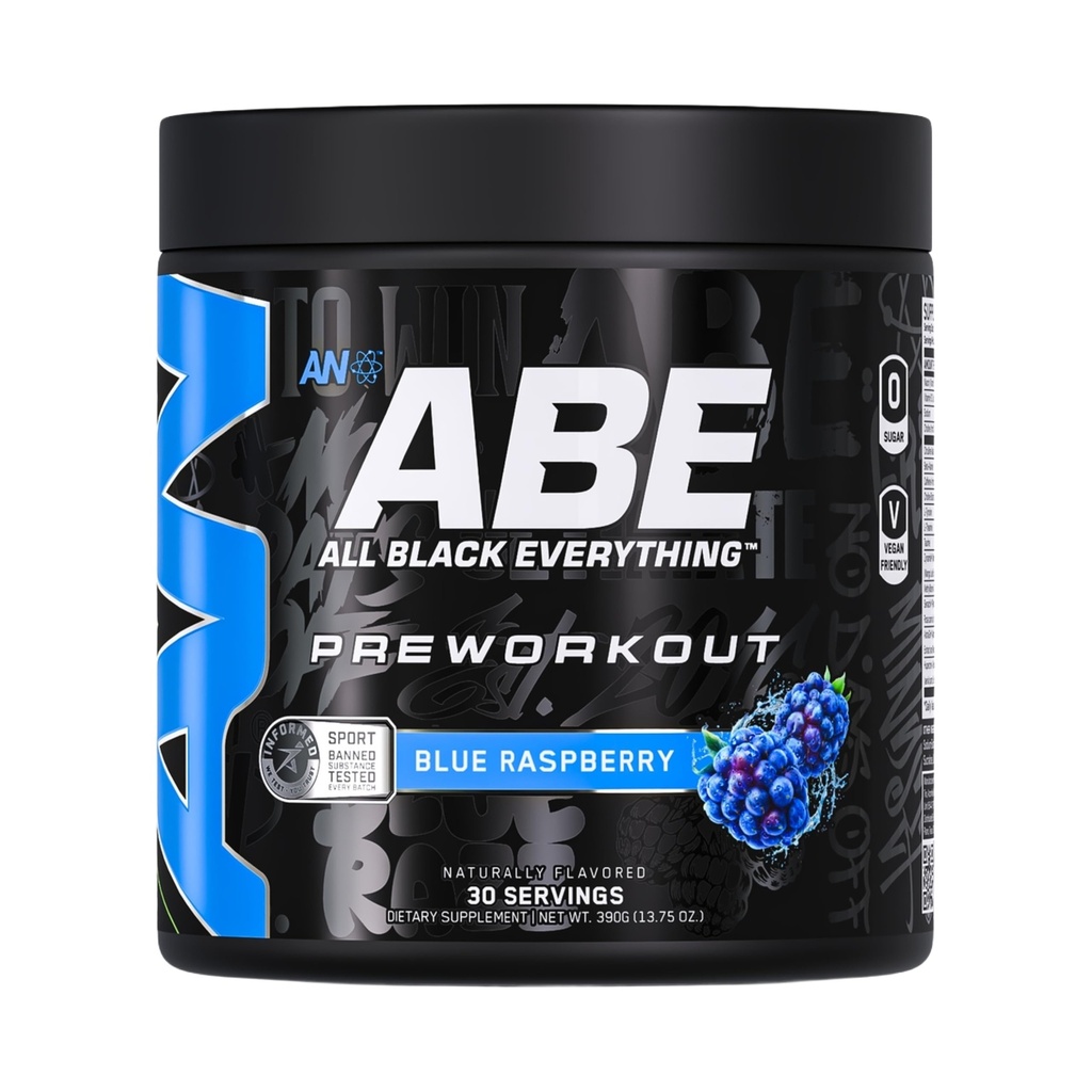 Todo Negro Todo Pre-Workout Powder ← Preworkout Energy Drink Mix TEN 350mg Caffeine TEN Beta Alanine " Citrulline TEN Energy Supplement for Men " Women TEN Blue Razz ANTE 30 Servings