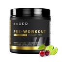 Kaged Pre Workout Elite Stim Free Powder ← Cherry Limeade ¦ Creatine, Beta Alanine, L-Citrulline ← No Caffeine ← 20 Servimientos