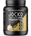 Jocko-Mölk Whey Protein Powder 22g Protein Por Serving, Vanilla Flavor with Whey Protein Isolate, Low Sugar Monk Fruit Blend, Protien Powder for Muscle Recovery - 21 Servings