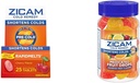 Zicam Cold Remedy with 25 Cherry Rapidmelts and 25 Assorted Fruit Drops, Zinc Homeopathic Cold Shortening Medicine