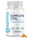 Revive MD Supplements ' Support, Complete Vital (120 Vegetarian Capsules) - NAC & CoQ10 Supplement Supports Health, & Antioxidant Activity (30 Servings)