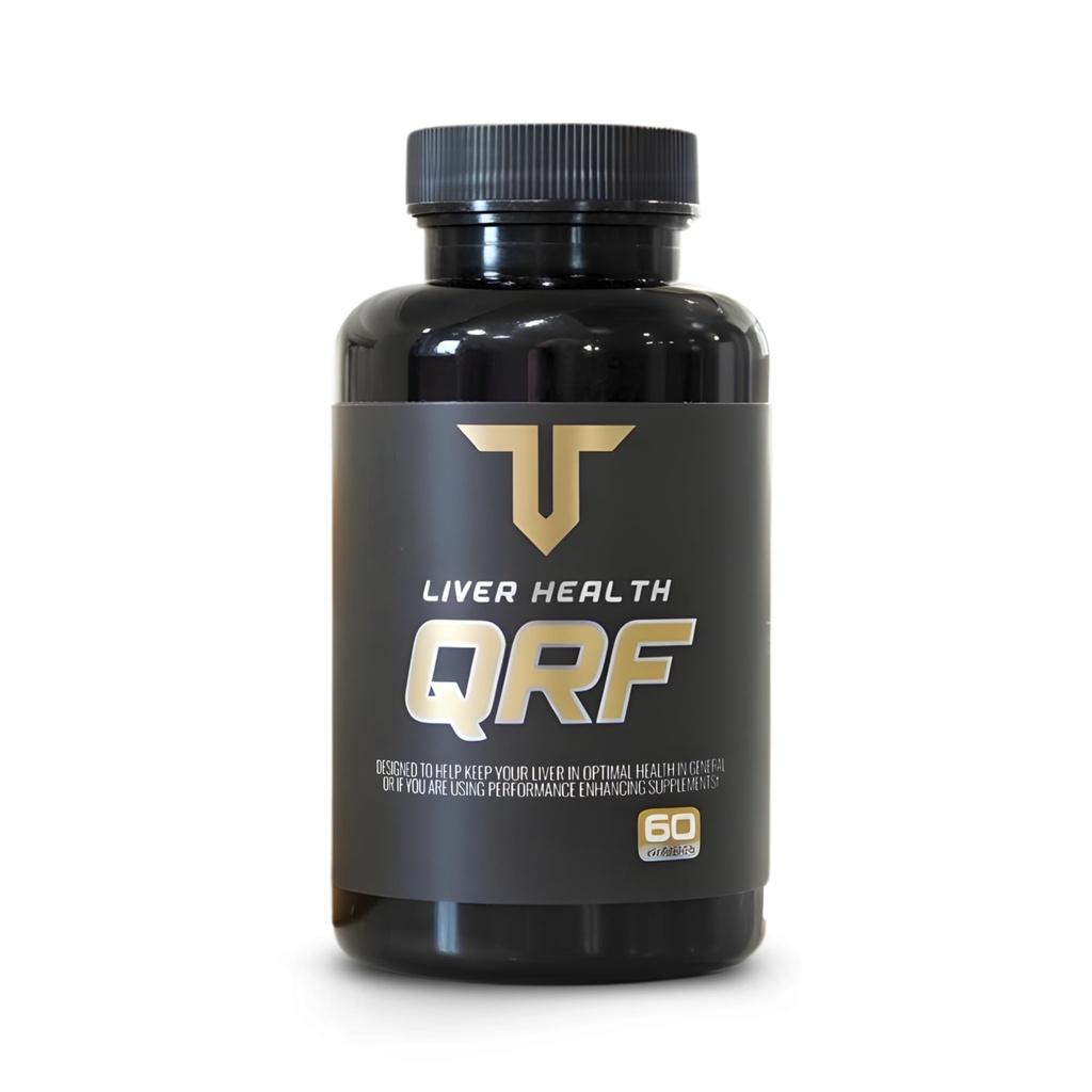 Troponin Nutrition QRF Suplemento de soporte para hígado - NAC 600mg, TUDCA &amp; Milk Thistle Extract - Liver Cleanse Detox &amp; Repair, Bile Flow, Glutathione Booster - 60 cápsulas