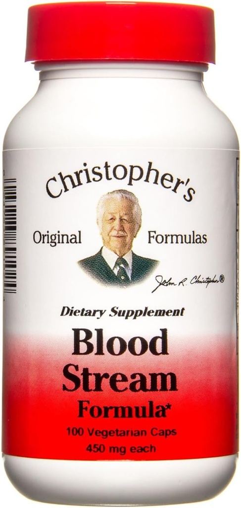 Fórmulas de flujo de sangre del Dr. CHRISTOPHER, 100 Cap