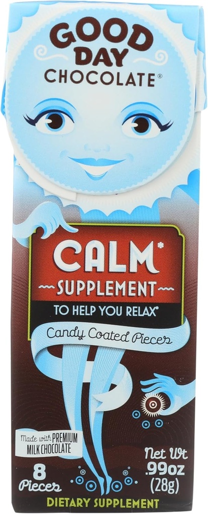 Buen día chocolate Suplemento de calma 8ct