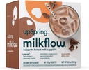 UpSpring Milkflow Electrolyte Berry & Chocolate Breastfeeding Suplemento de Bebidas Mezclas con Fenugreek para apoyar el suministro de leche*