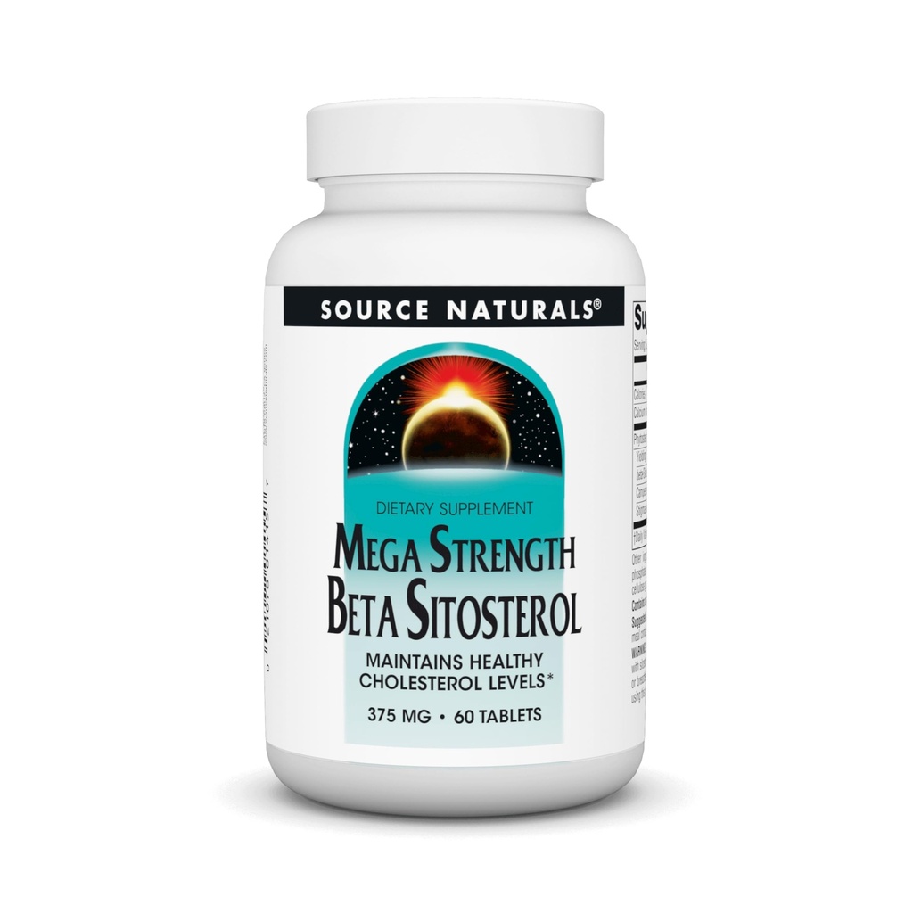 Fuente Naturales Mega Fuerza Beta Sitosterol 375mg - 60 Tablets