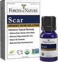 Fuerzas de tratamiento de cicatrices naturales, reducir las marcas de estiramiento, cicatrices quirúrgicas, cicatrices viejas y nuevas, cicatrices quemadas y celoides, medicina homeopática orgánica para el cuidado de la piel, promueve la piel sana, 0,37 FL OZ