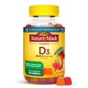 Natural Made Vitamina D3 2000 UI Por Servir Gummies, Huesos, Dientes, Musculo e Immune Health Support, 45 Day Supply, 90 Vitamina D Gummies para Adultos