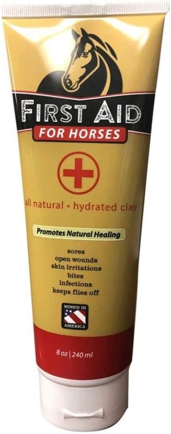 [BRSWIEACAENGEH3C] REDMOND First Aid All Natural Hydrated Clay for Horses, 8 Ounce Tube