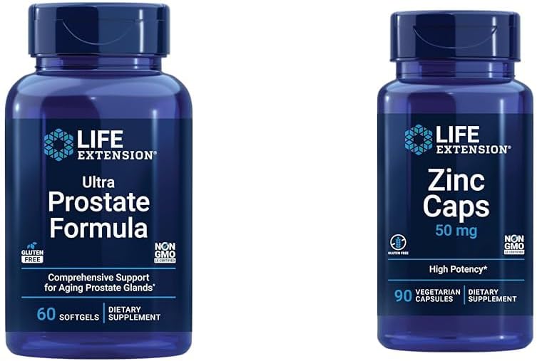 Extensión de vida Ultra Prostate Fórmula " Zinc Caps