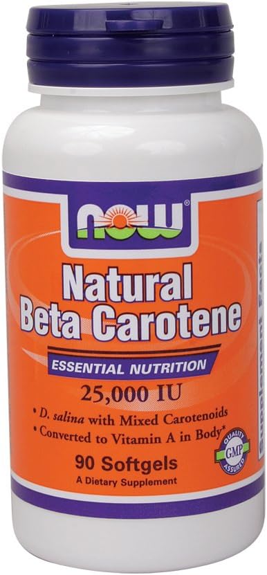 Ahora Alimentos Beta Caroteno (Natural) - 90 Softgels 6 Pack