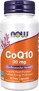 AHORA Suplementos, CoQ10 30 mg, Grado Farmacéutico, Forma All-Trans producida por Fermentation, 60 cápsulas de Veg