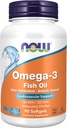 AHORA Suplementos de alimentos, Omega-3 180 EPA / 120 DHA, Enteric Coated, Cardiovascular Support*, 90 Softgels