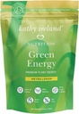 Kathy Irlanda Super Greens Energy Powder, Clean Energy Drink Mix with Matcha & Green Tea, Immune & Digestive Support Supplement, No Añadido Sugar, Meyer Lemon Flavor, 7.4 oz