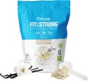 Evolution Advance Nutrition Fit & Strong - Powder de proteína pura Whey con BCAA, 100% Grass-Fed, Quick Absorbing y Fast Digesting para la recuperación óptima del músculo, Flavor natural – 2 libras (Vanilla)