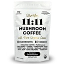 Ohmyes 11 Café de hongos con Cacao – 11 EE.UU. Setas Adaptogénicas Crecidas para Focus, Clarity & Energy – Lion’s Mane, Reishi, Chaga + Superalimentos Orgánicos Nootrópicos por OhmSí (7oz) - 99 Actuaciones
