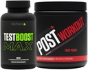 Nación esculpida por V Boost Max y Post Workout Fruit Punch Powder Bundle