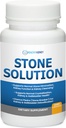 Solución de piedra Capsules- Dissolver natural, Apoyo a la Piedra de Riñón & Limpiador de Riñón, 60 Serviciones + Escudo de Riñón 120 Caps Suplemento de Riñón para apoyar la función normal del riñón y apoyar la salud del riñón