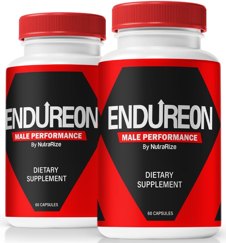 (2 Pack) Pills de Endureon – Daily Support Formula with Premium Ingredients to Help Sustain Men’s Energy, Performance " Everyday Wellness TEN Easy-to-Take Capsules (120 Capsules)
