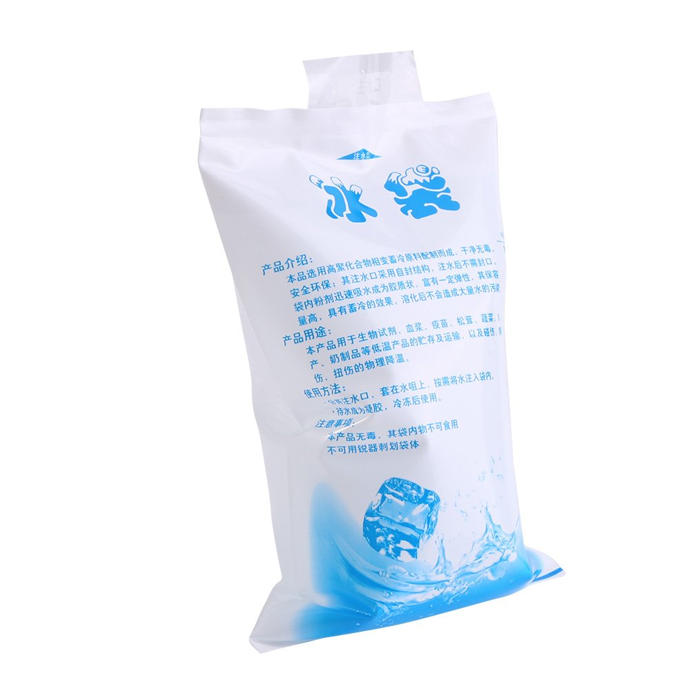 Cold Gel Ice Pack for Cooler Set, Slim and Flexible Freezer Packs Ice Packs para bolsas de almuerzo Bolsa de hielo reutilizable para el envío de alimentos y lesiones congelados(200ml)