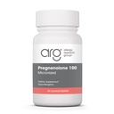 Allergy Research Group Pregnenolone 100mg - Progesterone Supplements for Women &amp; Men, Hormone & Stress Support with Natural Wild Yam, Micronized Pure Lipid Matrix, Plant Based - 60 Tablets