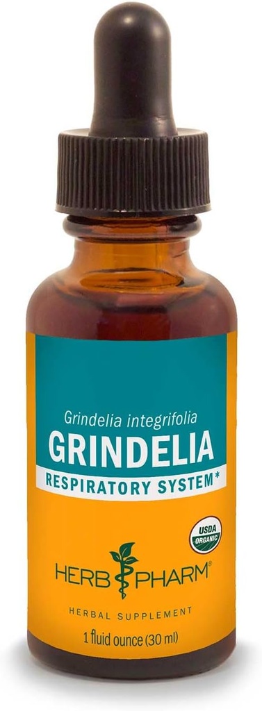 Herb Pharm Grindelia Extracto líquido de apoyo al sistema respiratorio - 1 onza (DGRIND01)