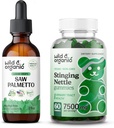 Wild & Organic Saw Palmetto Tincture 2 fl oz & Stinging Nettle Root Gummies