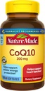 Nature Made CoQ10 200 mg, Suplemento dietético para la salud cardíaca y la producción de energía celular, 100 Softgels, 100 Day Supply