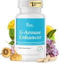 DR VITAMIN SOLUTIONS G-Arouse Enhancer for Mujer ← Libido Booster for Women ← Fast Acting Formula w/Horny Goat Weed, Maca Root, Tongkat Ali ' Tribulus Silencio Female Libido Booster for Energy, 60 cápsulas