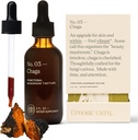 Chaga Mushroom Extract - Doble cuerpo de frutas extraídas Mushroom Tintura, Antioxidantes, Cabello, Piel, Salud de uñas (60 Servings)